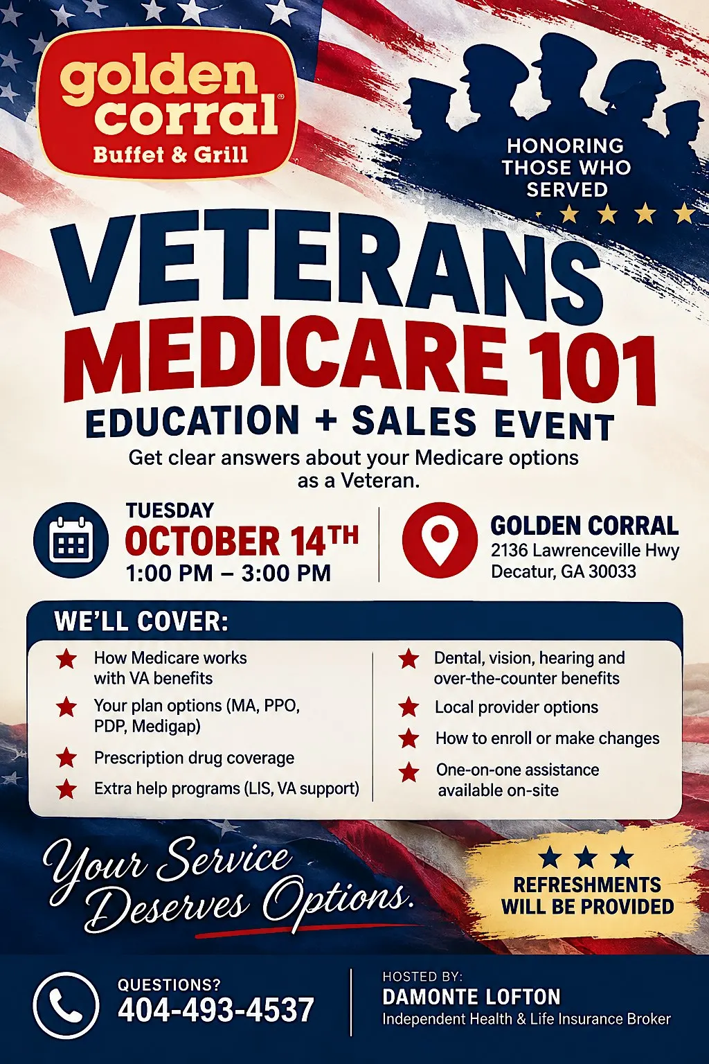 Veterans Medicare 101: Education + Sales Eve
