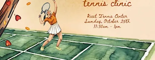 Pumpkin Slice: Women's Tennis Clinic