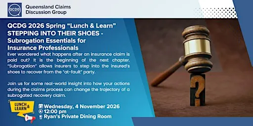 LUNCH & LEARN - STEPPING INTO THEIR SHOES
