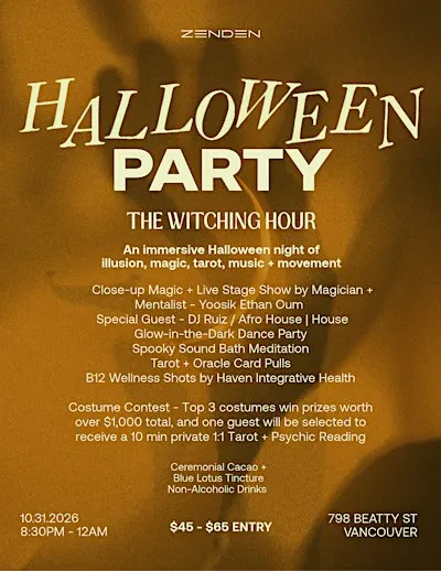 Halloween Party - The Witching Hour