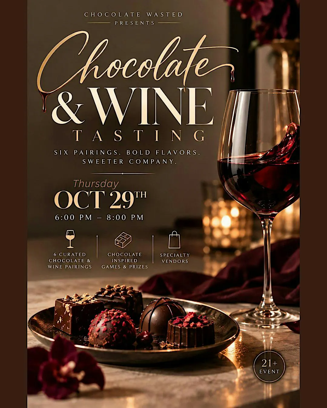 Chocolate and Wine Tasting