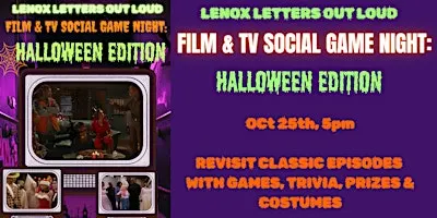 HALLOWEEN OUT LOUD : The Black Film & TV Social Game Night
