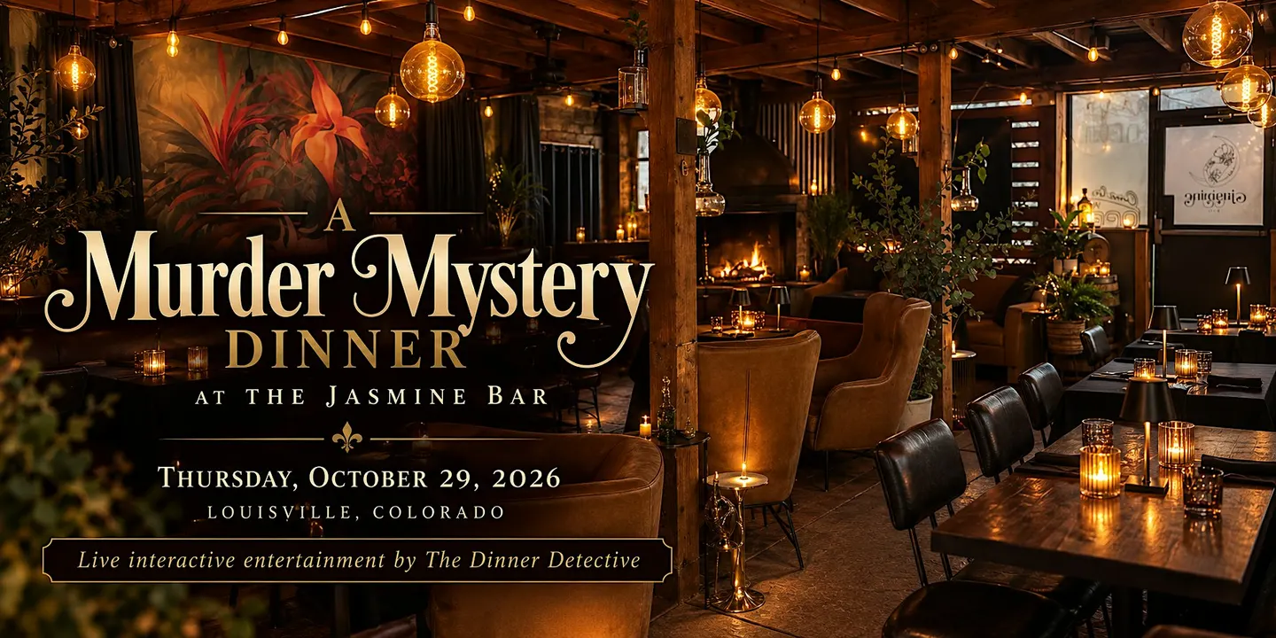 A Murder Mystery Dinner at The Jasmine Bar