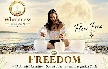 Freedom Workshop - Sound Journey & Amulet Making