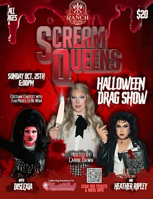 Scream Queens! Halloween Drag Show!