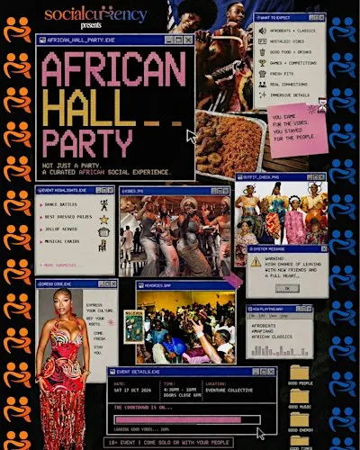 AFRICAN HALL PARTY