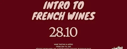 Intro to French Wine