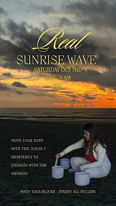 Real Sunrise Wave | Yoga en la Playa