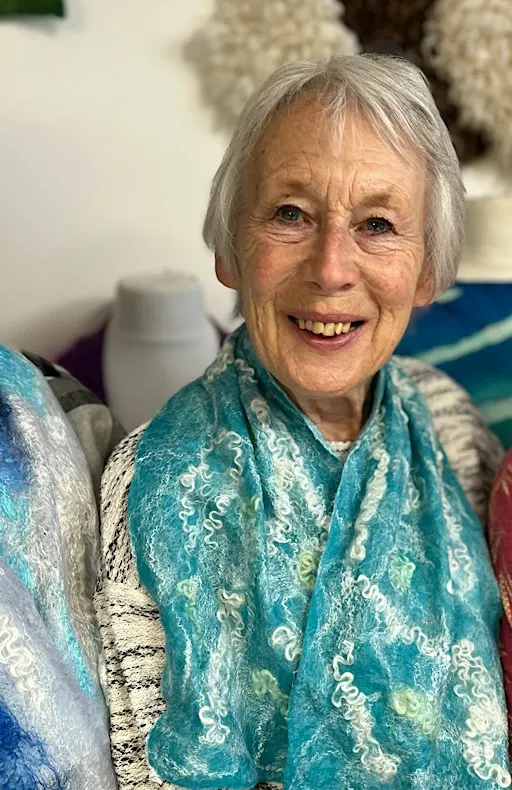 Welsh Waves — Felted Neck Warmer Workshop