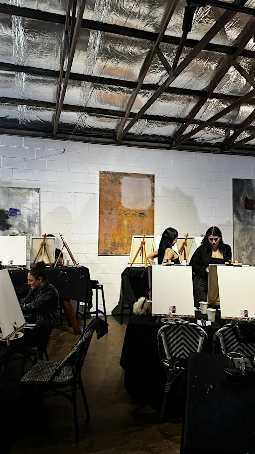 Tela e Vino Paint & Sip at Dust Temple