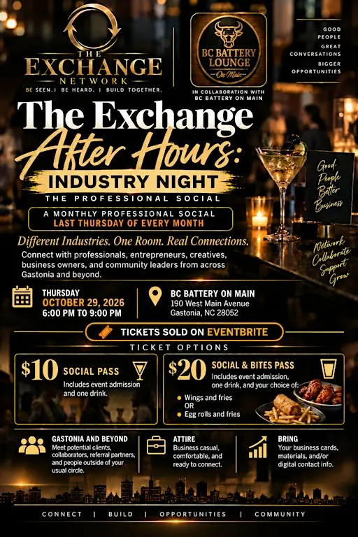 The Exchange After Hours: Different Industries. One Room. Real Connection
