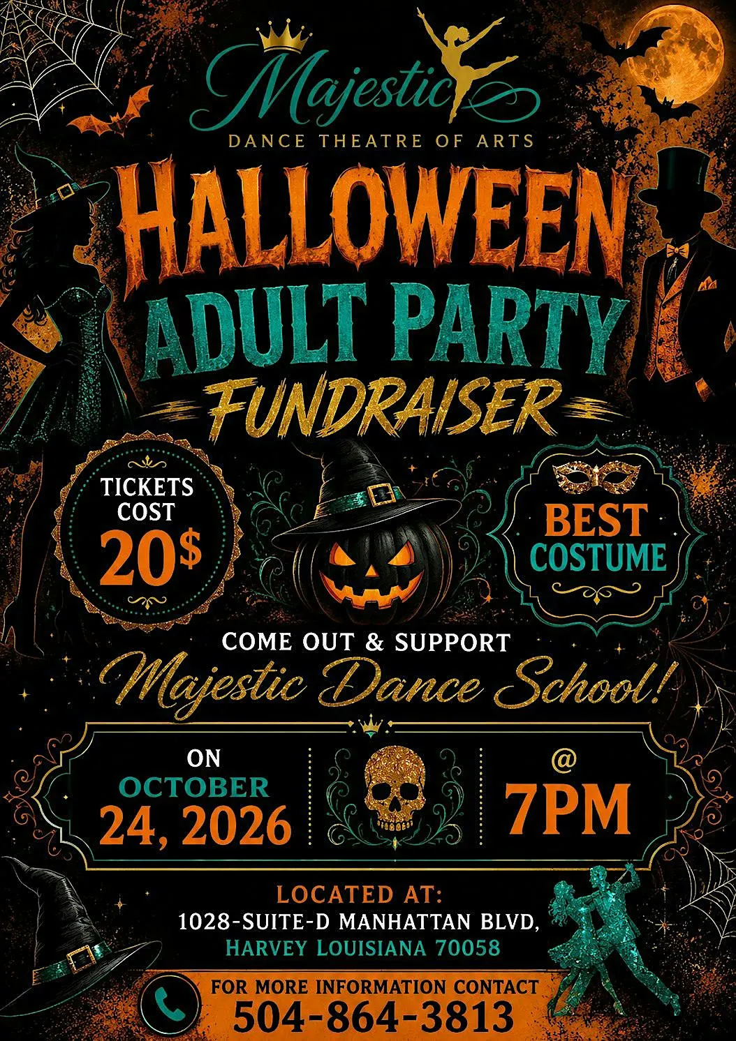 Majestic After Dark: Halloween Adult Party Fundraiser