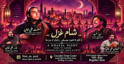From Kabul to Lahor A Night of Ghazal / شام غزل از کابل تا لاهور