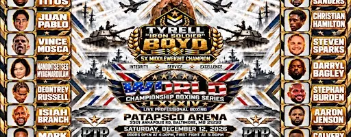 World Championship Boxing LXXXIV - Live Professional Boxing