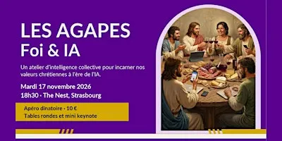 Les Agapes Foi & IA : l’intelligence collective à l’ère de l’artificielle