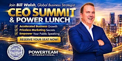 CEO Summit/Power Lunch - Dallas, TX