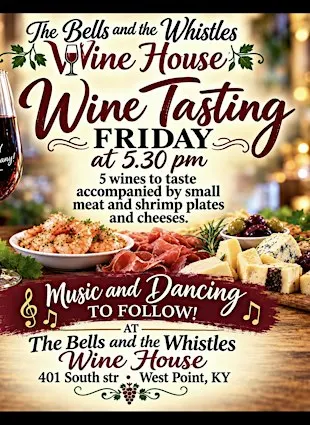 Wine Tasting, Tapas, Music, Dance