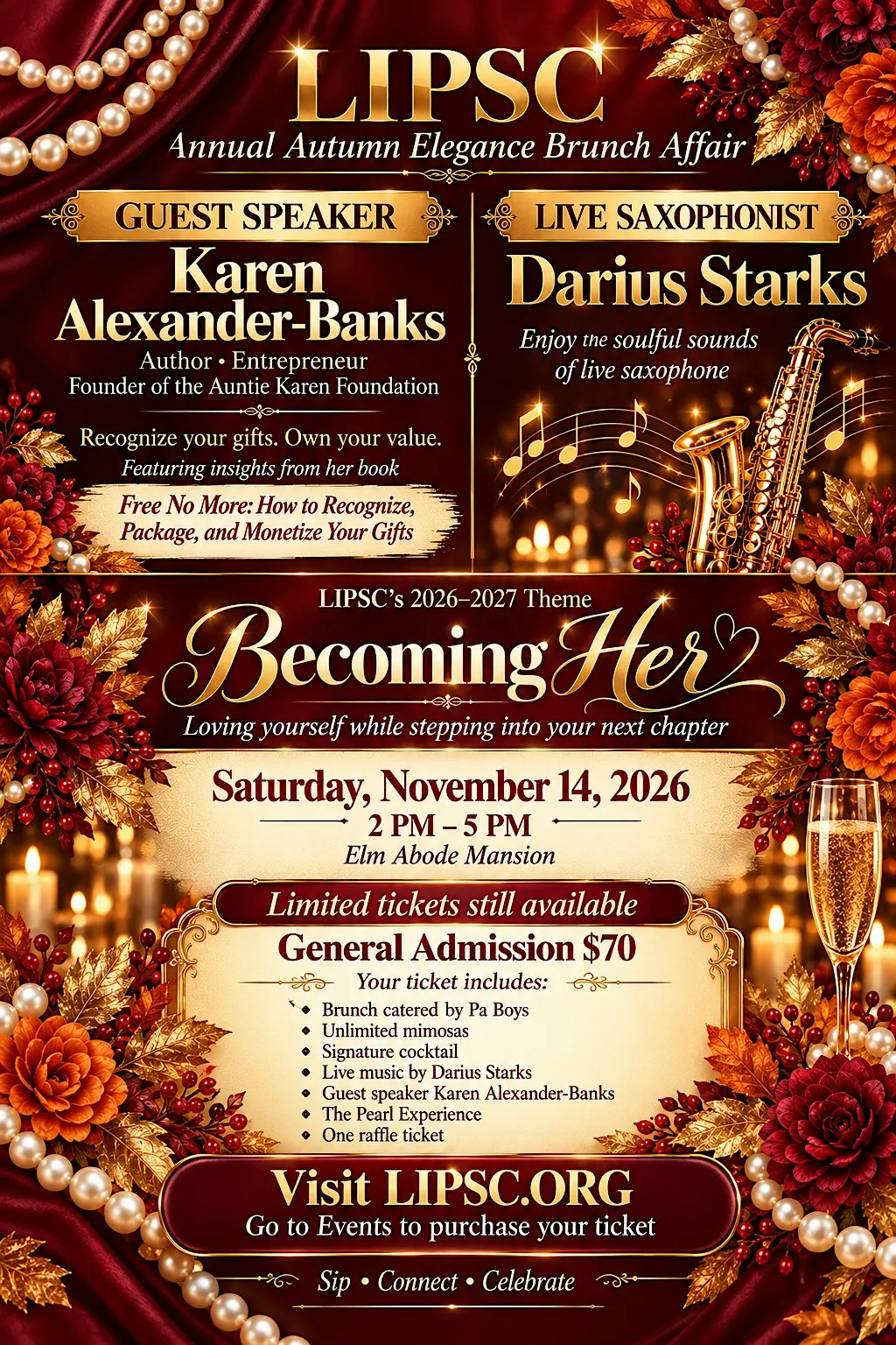 Annual Autumn Elegance Brunch Affair