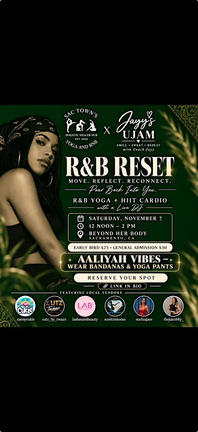 R&B Reset- HIIT Cardio and R&B Yoga