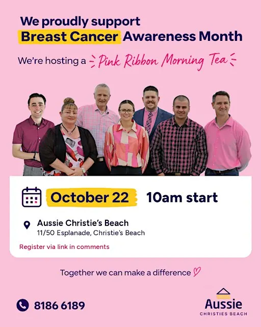 Aussie Home Loans - Christies Beach's Pink Ribbon Morning Tea