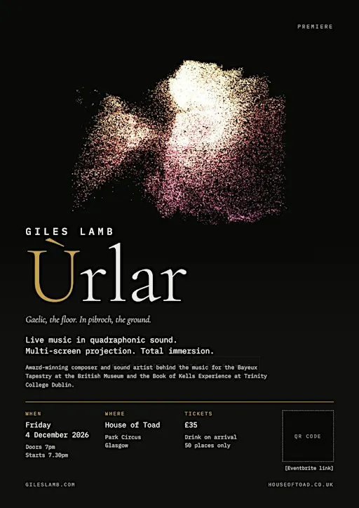 Ùrlar • Giles Lamb live at House of Toad