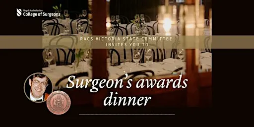 RACS Victoria Surgeon's Awards Dinner 2026
