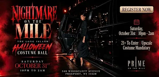 “Nightmare on the Mile” Long Island Halloween Costume Ball