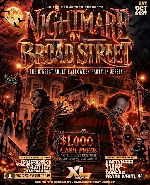 THE BIGGEST ADULT HALLOWEEN PARTY IN JERSEY