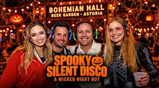 Halloween Party & Silent Disco @Astoria Garden – Queens, NY I 21 & Over