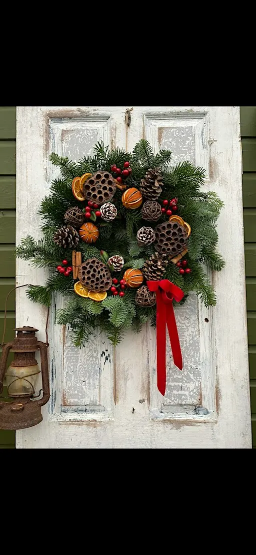 Christmas wreath workshop