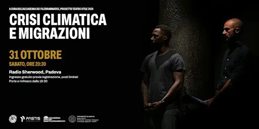 Crisi climatica e migrazioni: uno spettacolo teatrale