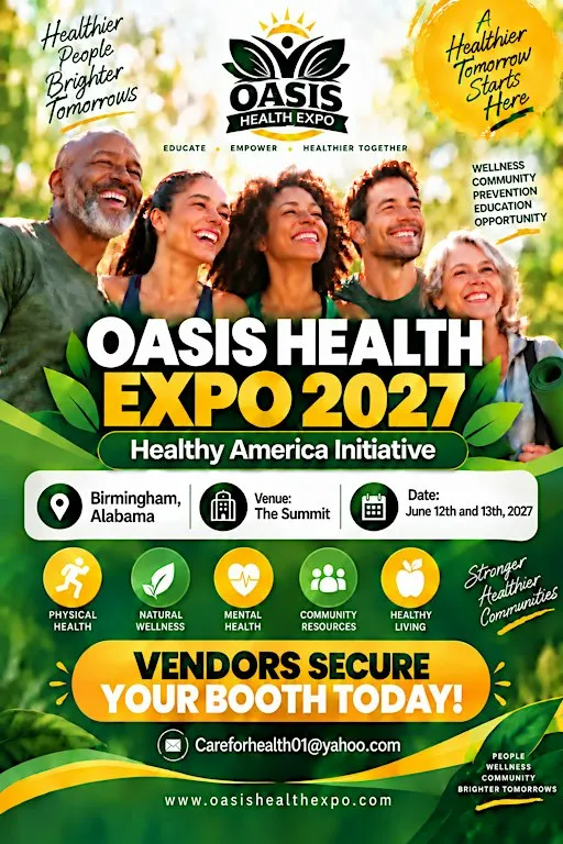 Oasis Health Expo 2027 Birmingham