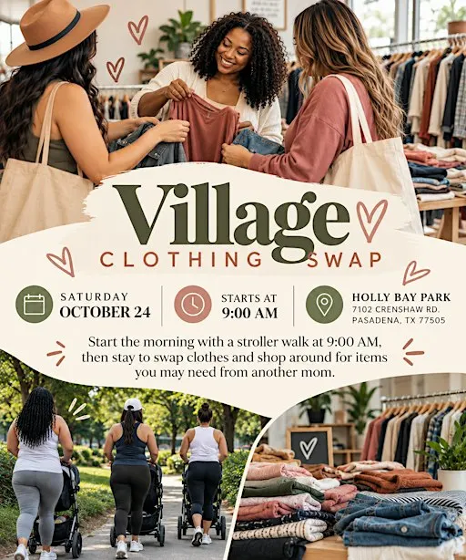 Stroller Walk and Clothes Swap