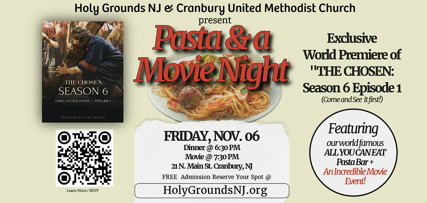 Pasta and a Movie Night: The Chosen: Season 6 Episode 1 Premiere
