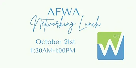 AFWA Networking Lunch at Condado