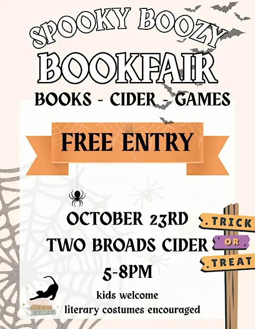 Spooky Boozy Bookfair