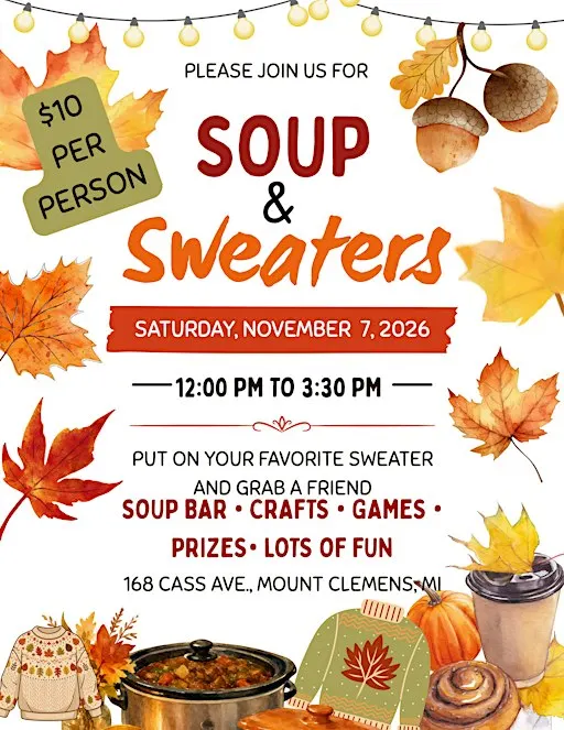 Soup & Sweaters Luncheon