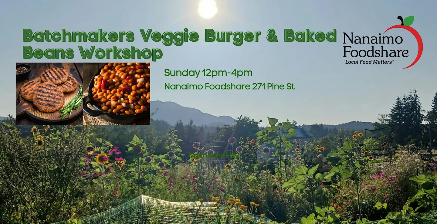 Batchmakers Veggie Burger and Baked Beans Workshop