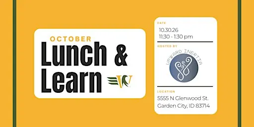 October Lunch & Learn - Upward Inertia