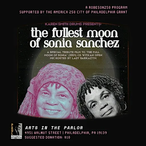Arts in the Parlor: The Fullest Moon of Sonia Sanchez Documentary Screening