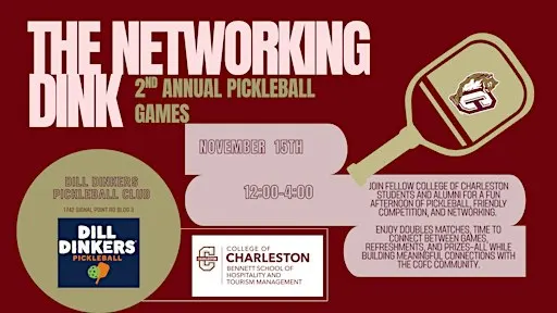The Networking Dink - 2nd Annual CofC Pickleball Games