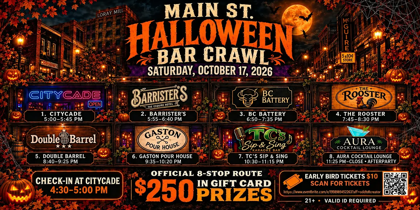 Main St. Halloween Bar Crawl