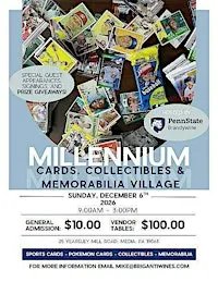 Millennium Cards, Collectibles & Memorabilia Village