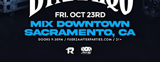 Fuerza Regida OFFICIAL Concert Afterparty ft. DJ DYNAMIQO