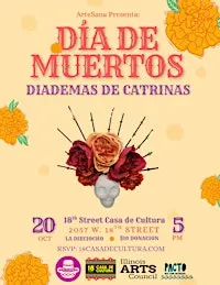 ArteSana: Día de Muertos | Diademas de Catrinas