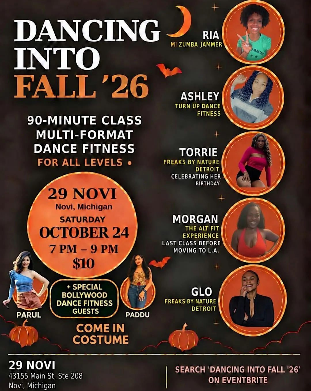 Halloween Theme Dance Workshop