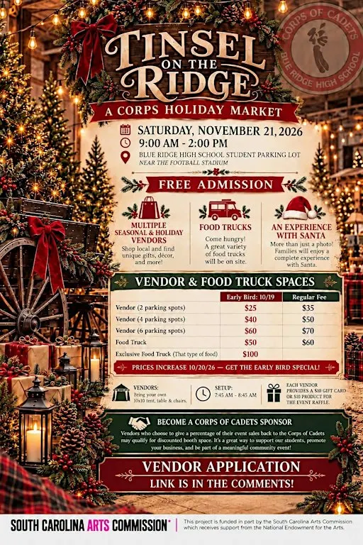 Tinsel on the Ridge | A Corps Holiday Market