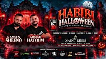 HABIBI HALLOWEEN The Ultimate Arabic Party - Ramsen Sheeno & Ahmad Hatoum