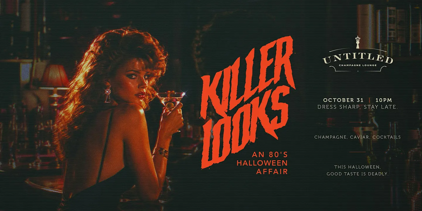 KILLER LOOKS — An ’80s Halloween After-Party at UNTITLED