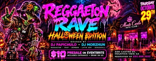 THE BIGGEST REGGAETON RAVE AT MONTE CARLO NITE CLUB